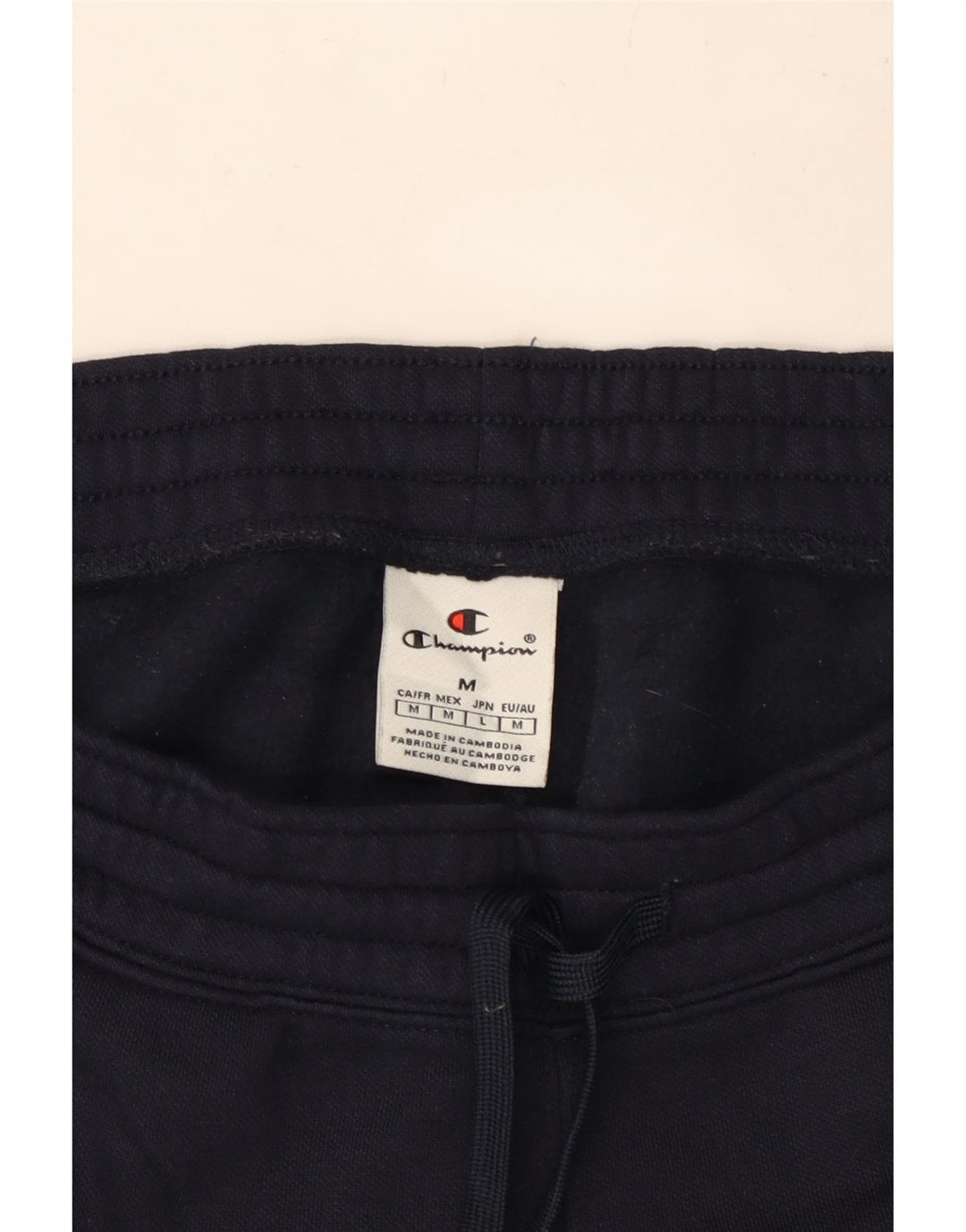 CHAMPION Mens Tracksuit Trousers Joggers Medium Navy Blue