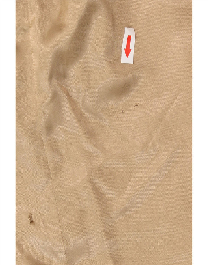 Gianfranco Ferre Damen Übergroßer Mantel IT 40 Small Beige
