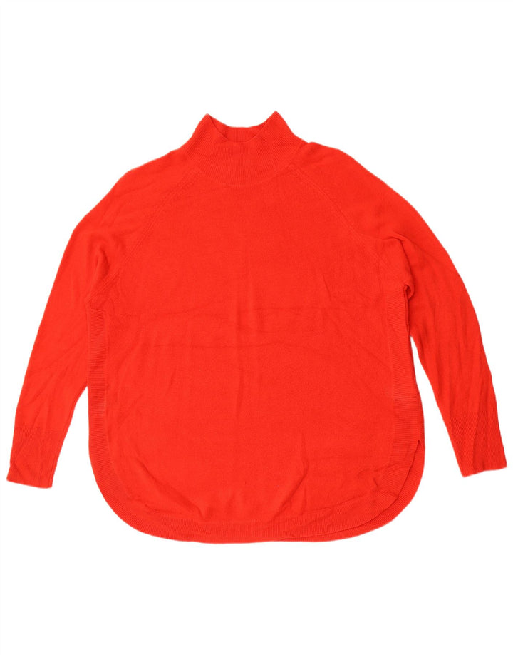 Marks & Spencer Rollkragenpullover für Damen, Gr. 14, mittelrot