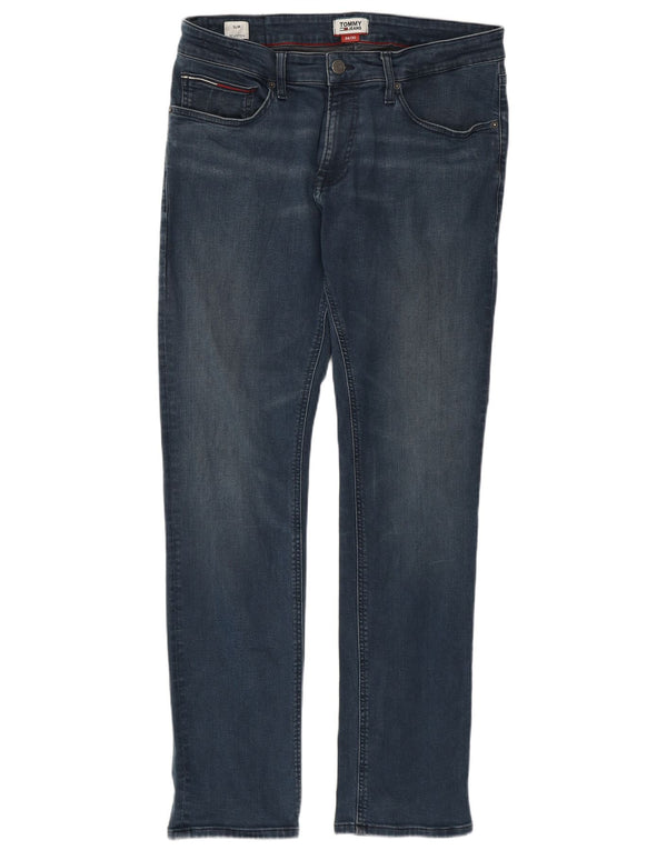 Tommy Hilfiger Herren Scanton Slim Jeans W34 L32 Marineblau Baumwolle