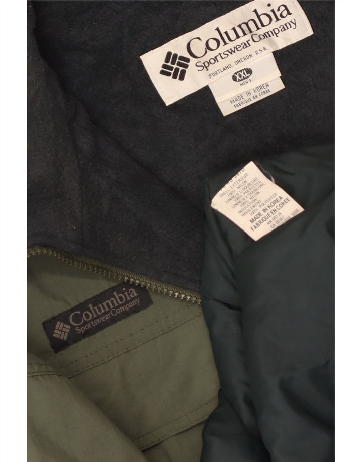 Columbia Herren Windjacke UK 44 2XL Khaki Nylon