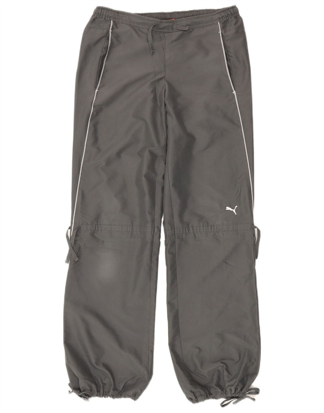 Puma Damen Trainingshose Jogger UK 10 Small Grau Polyester