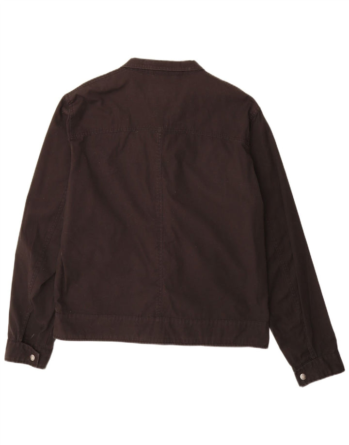 Mustang Herren-Utility-Jacke, UK 40, große braune Baumwolle