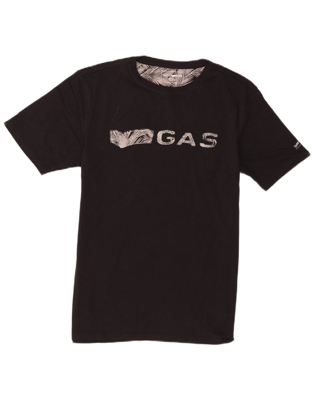 Gas Herren Grafik T-Shirt Top 2XL Schwarz Baumwolle