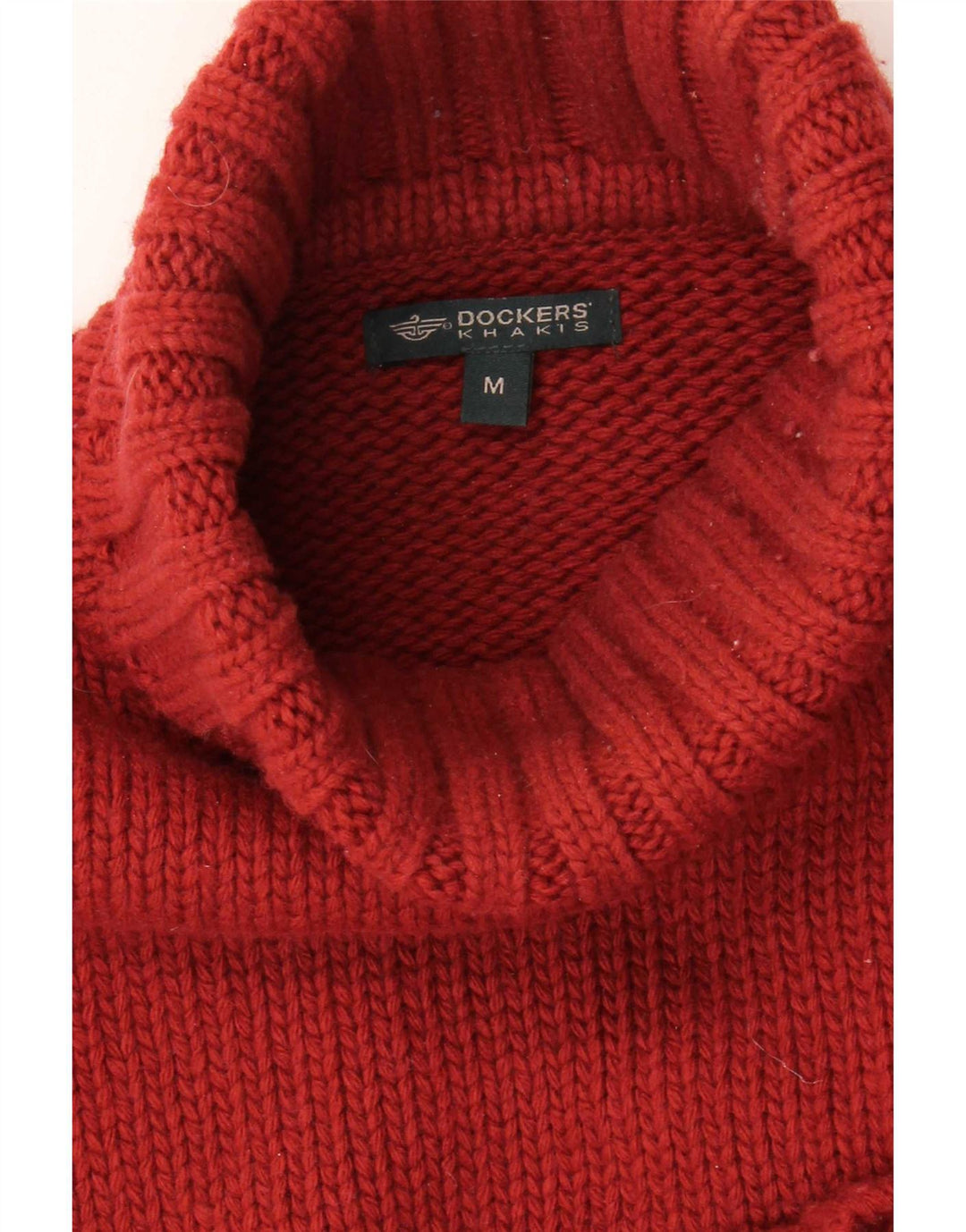 Dockers Herren Rollkragenpullover Mittelrot