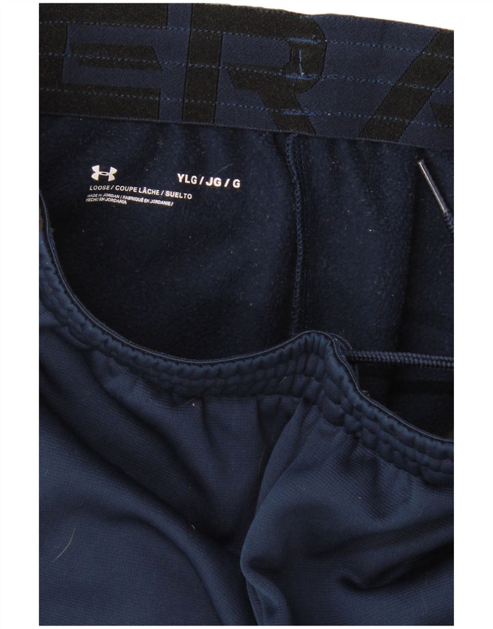 UNDER ARMOUR Grafik-Sportshorts für Jungen, 11–12 Jahre, Größe L, Blau, Farbblock