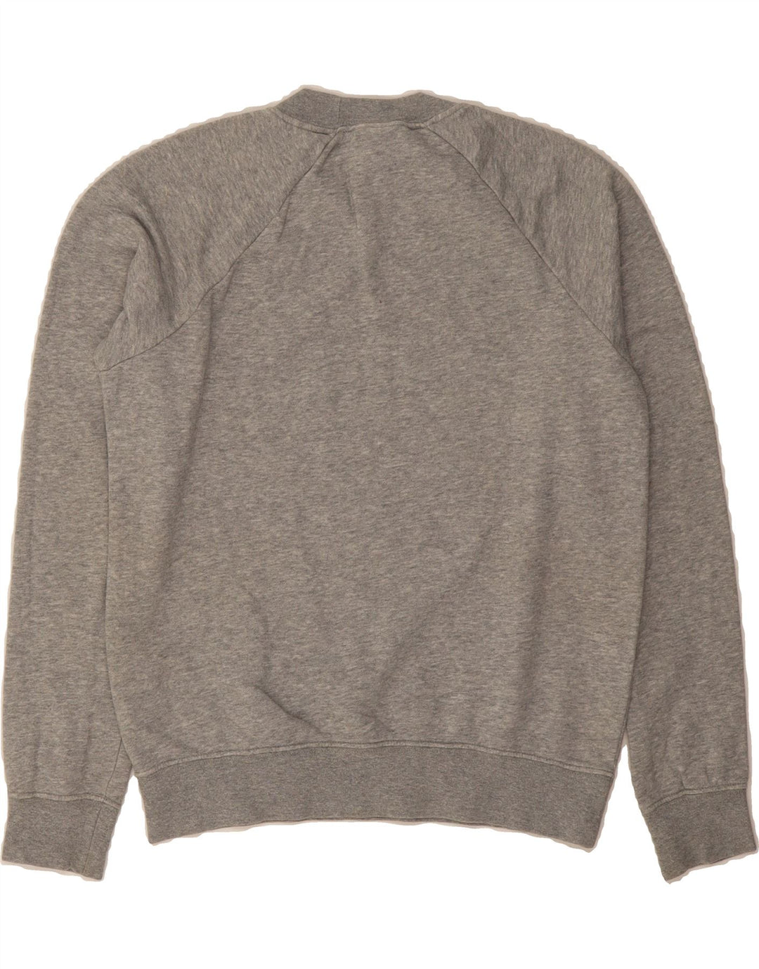 NIKE Womens Oversized Graphic Sweatshirt Jumper UK 6 XS Grey Cotton Vintage Nike and Second-Hand Nike from Messina Hembry 