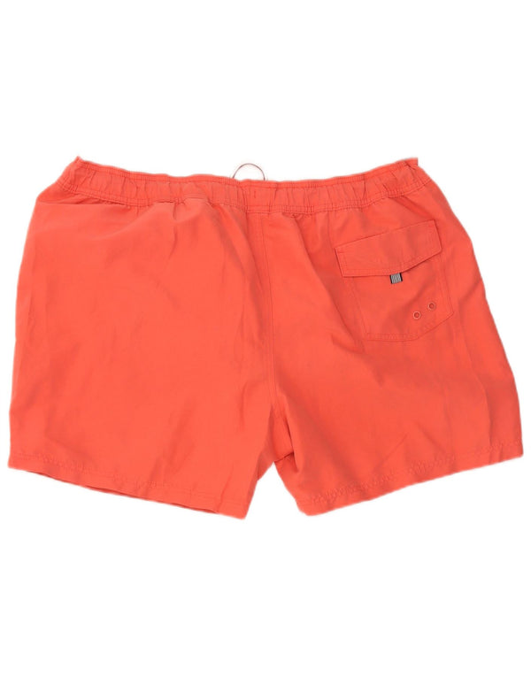 Marks & Spencer Herren Badeshorts 2XL Orange Baumwolle