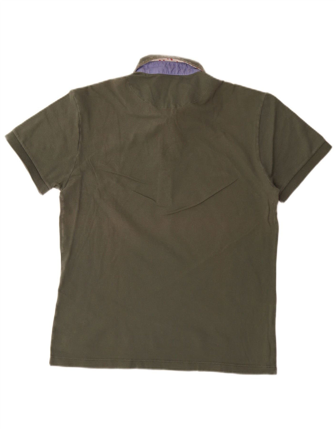 Brooksfield Herren Poloshirt IT 52 Large Khaki Baumwolle