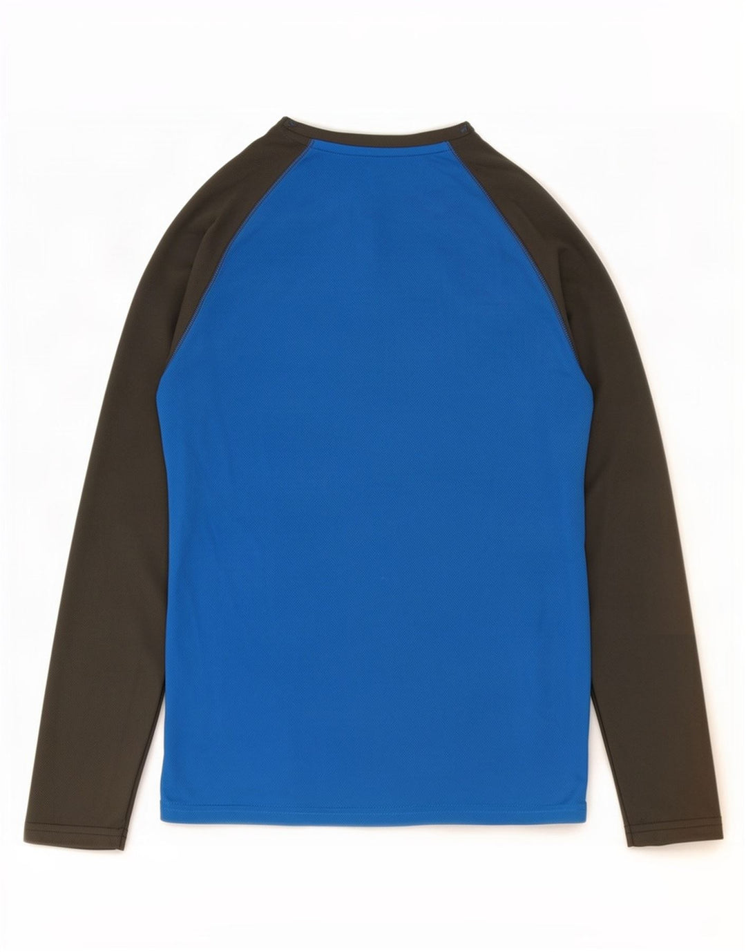 Mountain Warehouse IsoCool-Oberteil für Herren, langärmlig, klein, Blau, Farbblock