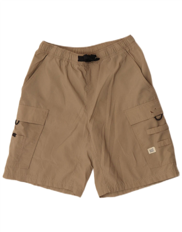 Nike Herren Cargo Shorts UK 36/38 Small W29 Beige Polyester