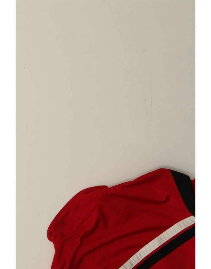 REEBOK Mens Tracksuit Top Jacket Small Red Colourblock Polyester Vintage Reebok and Second-Hand Reebok from Messina Hembry 