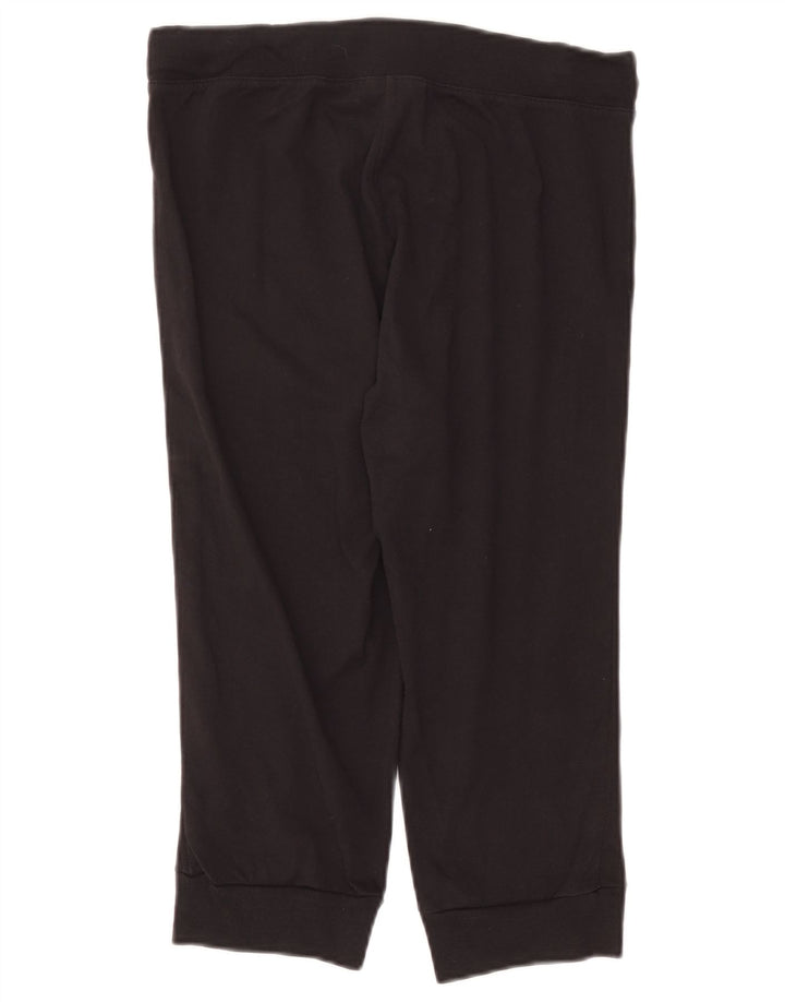 Champion Damen Bermuda Sport Shorts UK 14 Large Schwarz
