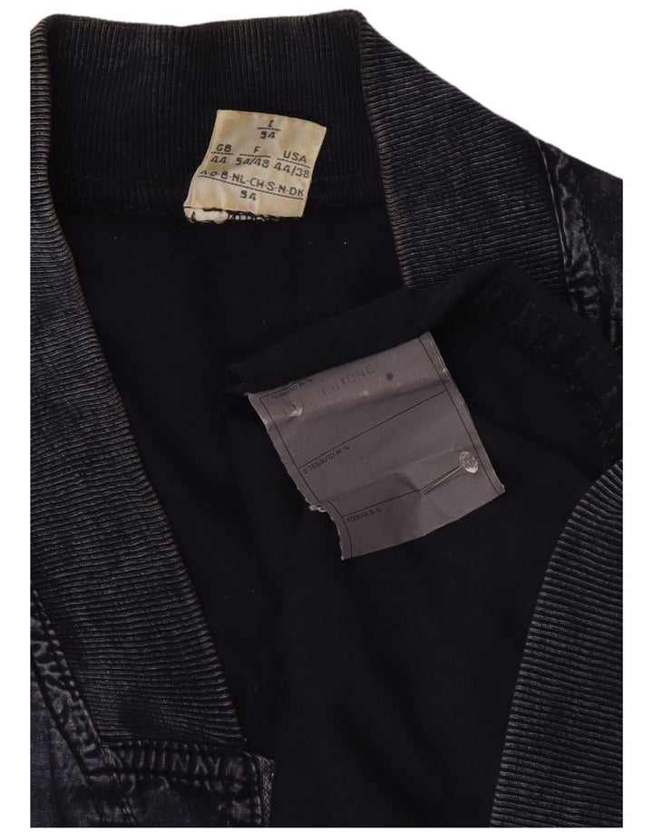 Belfe & Belfe Herren Jeansjacke UK 44 2XL Marineblau Baumwolle