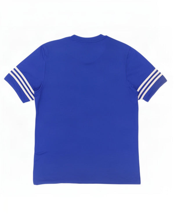 Adidas Herren Climalite T-Shirt Top XL Blau Polyester