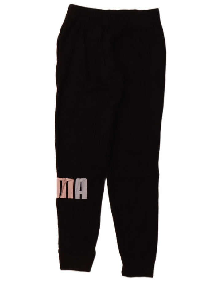 PUMA Mädchen Graphic Trainingshose Jogger 15–16 Jahre XL Schwarz