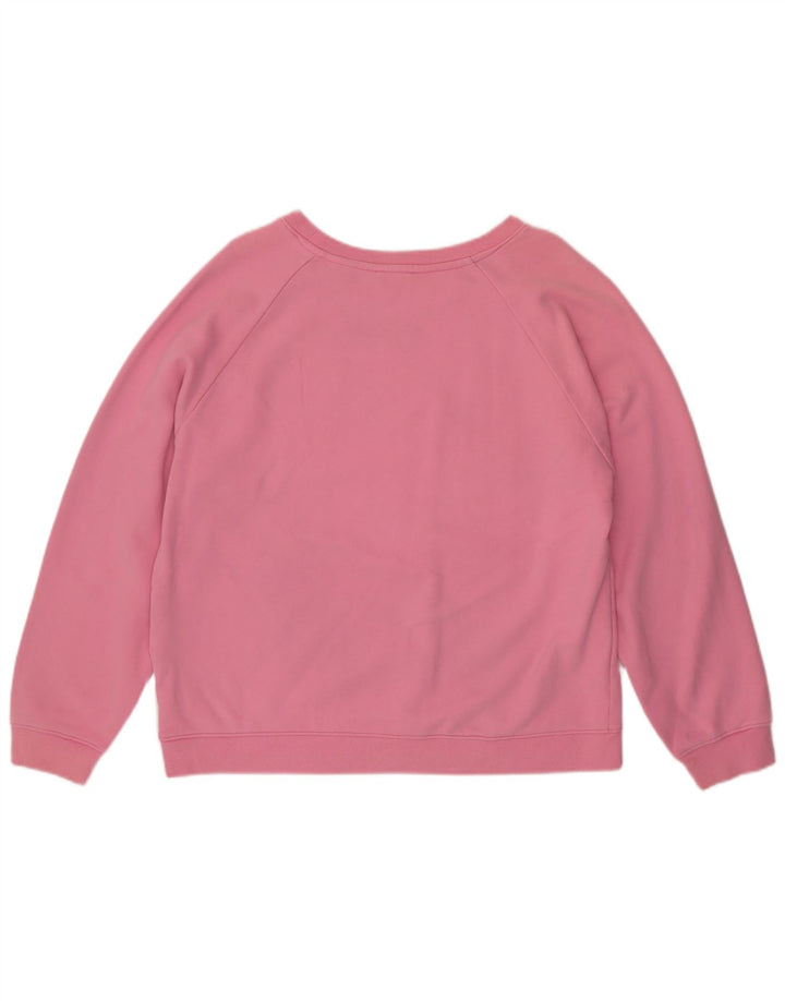 Levi's Damen-Sweatshirt mit Grafik, übergroß, Größe UK 16, Größe L, Rosa, Baumwolle
