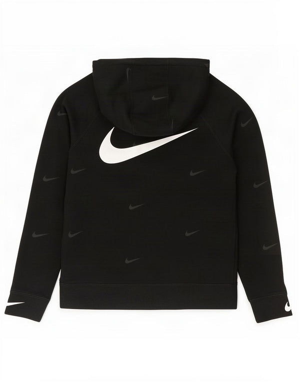 Nike Boys Graphic Standard Fit Zip Hoodie Sweater 13–14 Jahre XL Schwarz