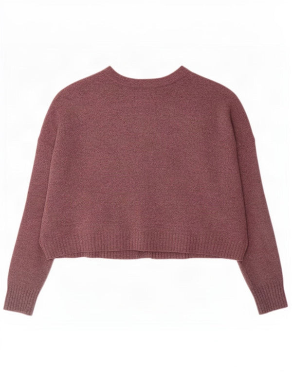 Whistler Damen-Cardigan-Pullover UK 16 Große lila Wolle