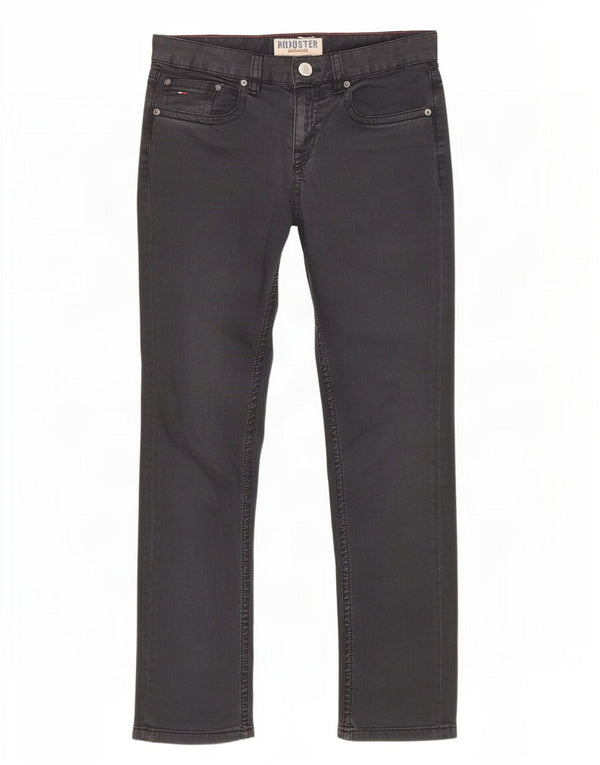 Tommy Hilfiger Damen Slim Freizeithose W29 L32 Grau Baumwolle