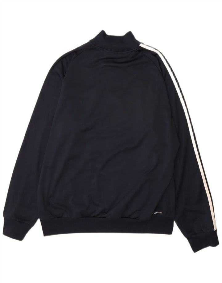 Adidas Clima 365 Herren-Trainingsanzug, Oberteil, Größe L, Marineblau, Polyester