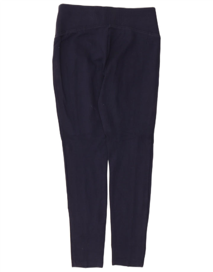 Marks & Spencer Damen Leggings UK 14 Medium Marineblau Viskose