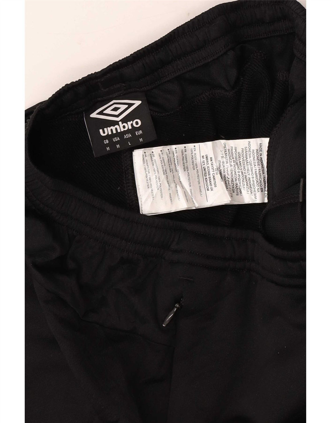 Umbro Herren Burnley F.C. Trainingshose mit Grafik, Mittelschwarzes Polyester