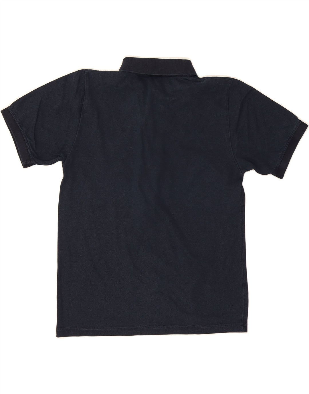 TRIGEMA Mens Polo Shirt Small Navy Blue Cotton Vintage Trigema and Second-Hand Trigema from Messina Hembry 