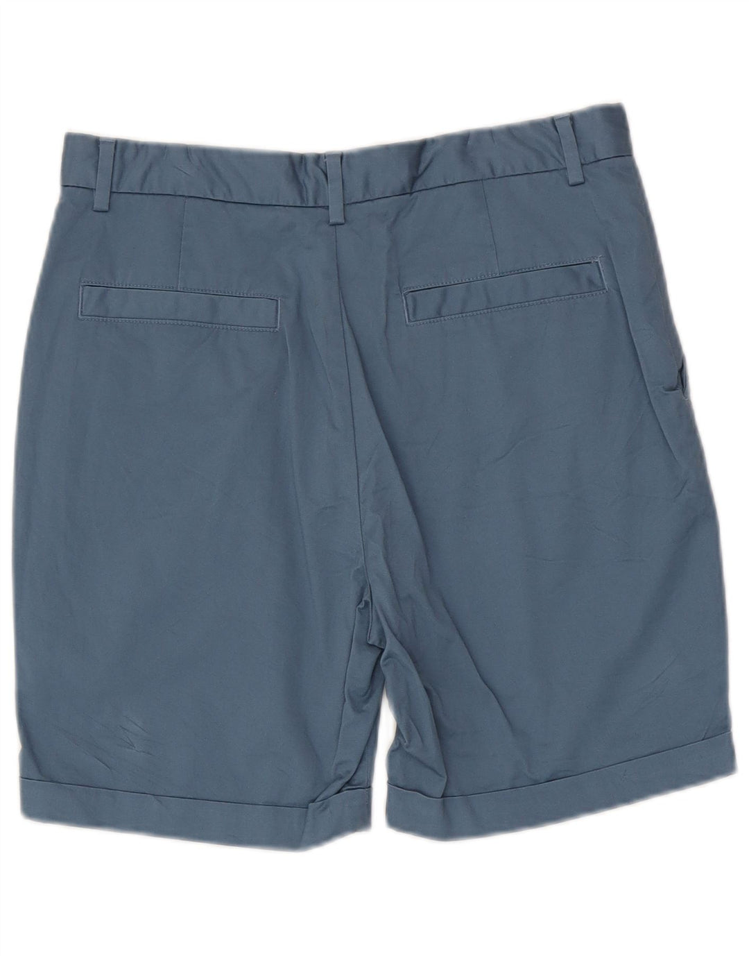 Zara Herren Chinoshorts EU 40 Medium W31 Blaue Baumwolle