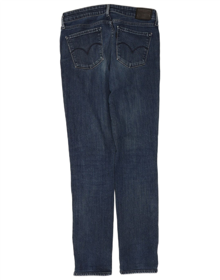 Levi's Damen 712 Slim Jeans W29 L30 Blaue Baumwolle