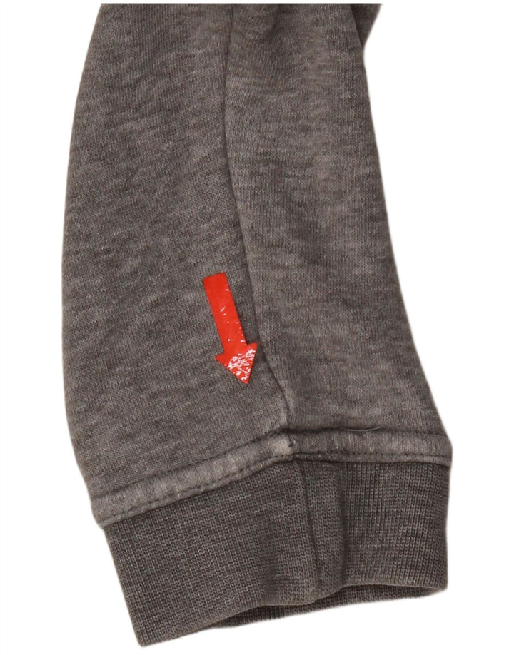 Nike Damen-Sweatshirt in Übergröße, Gr. 10, Größe S, Grau, Baumwolle