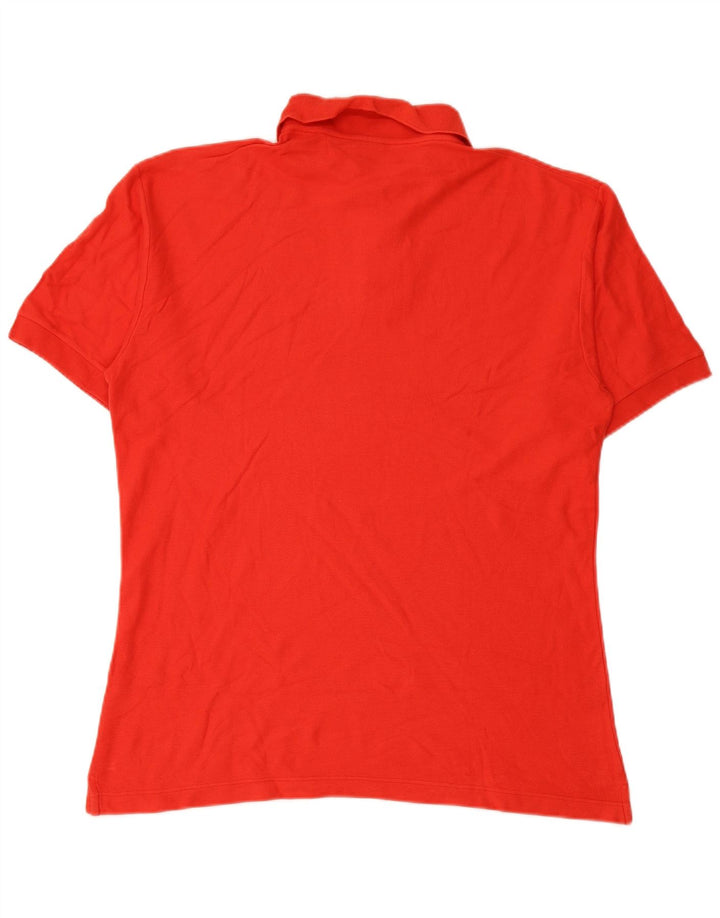 FILA Herren Poloshirt IT 52 Große rote Baumwolle