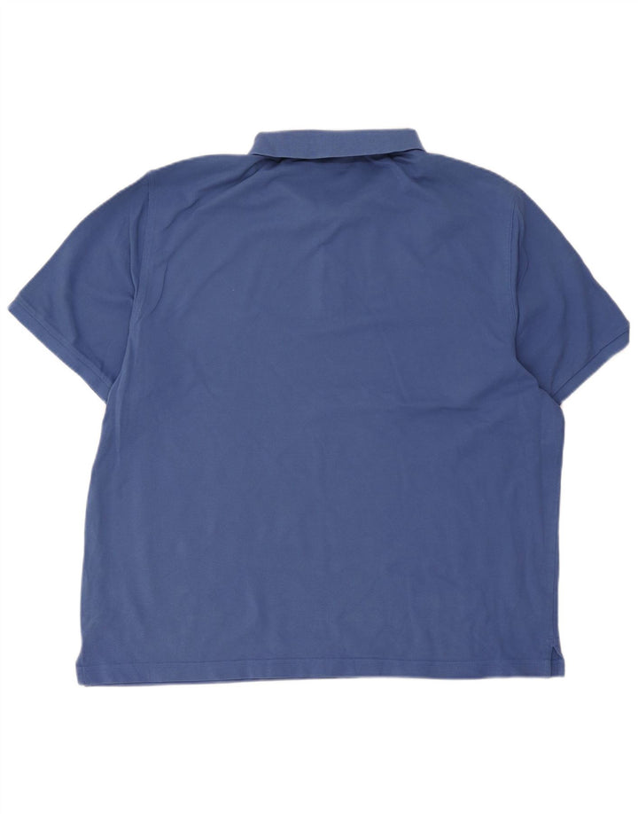 Gant Herren-Poloshirt mit normaler Passform, 3XL, Blau
