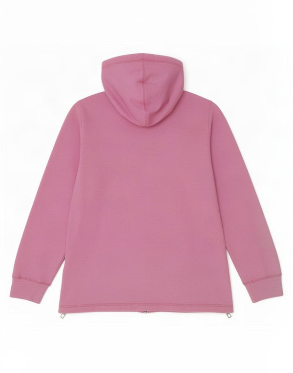 Champion Womens Graphic Zip Hoodie Pullover UK 18 XL Pink