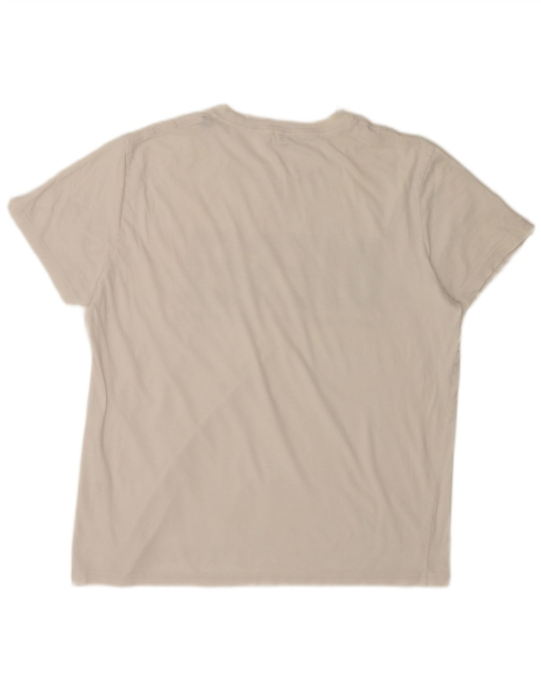 Diesel Herren-T-Shirt mit Grafik, Größe L, gebrochenes Weiß