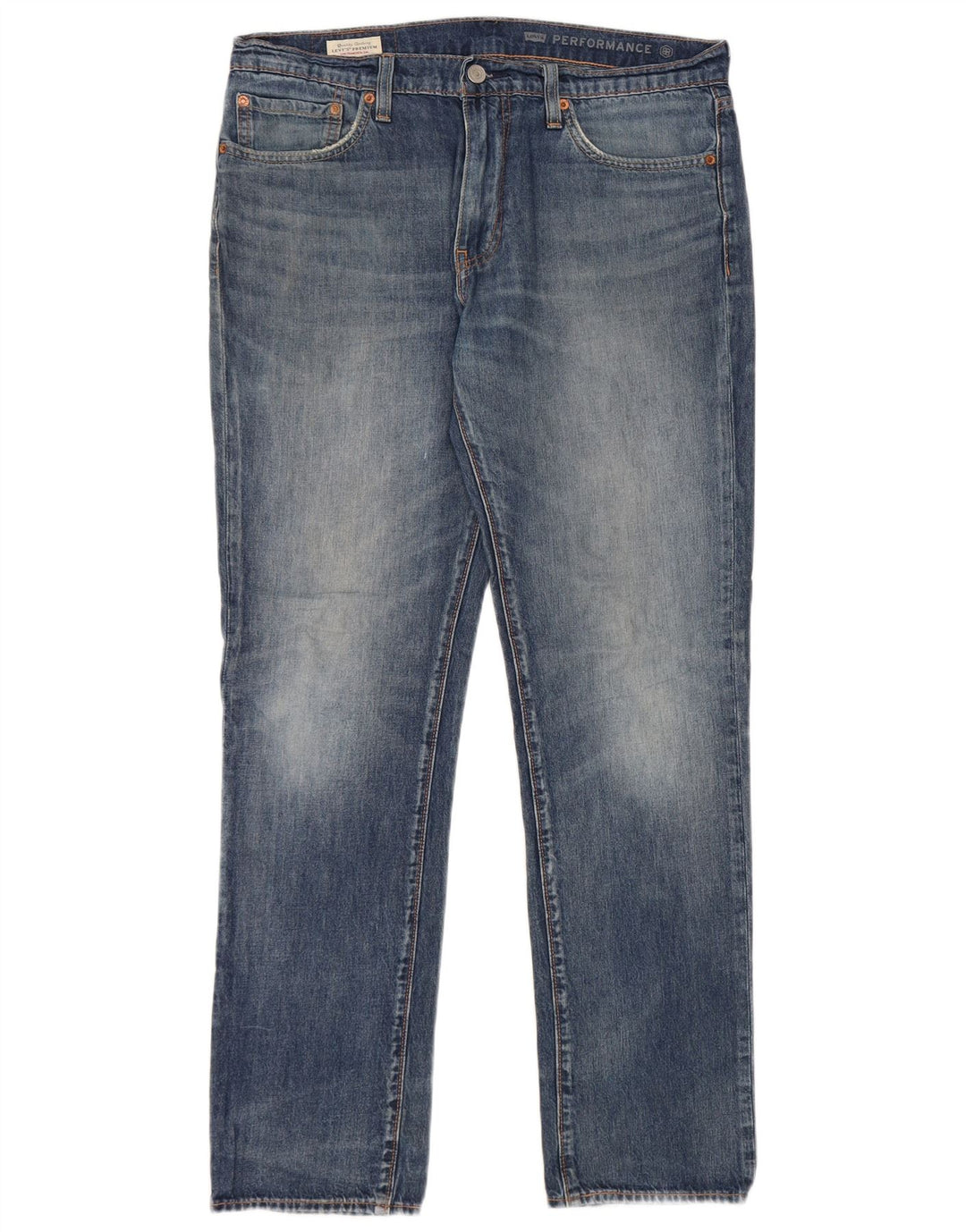 Levi's Herren 511 Slim Jeans W33 L32 Blaue Baumwolle