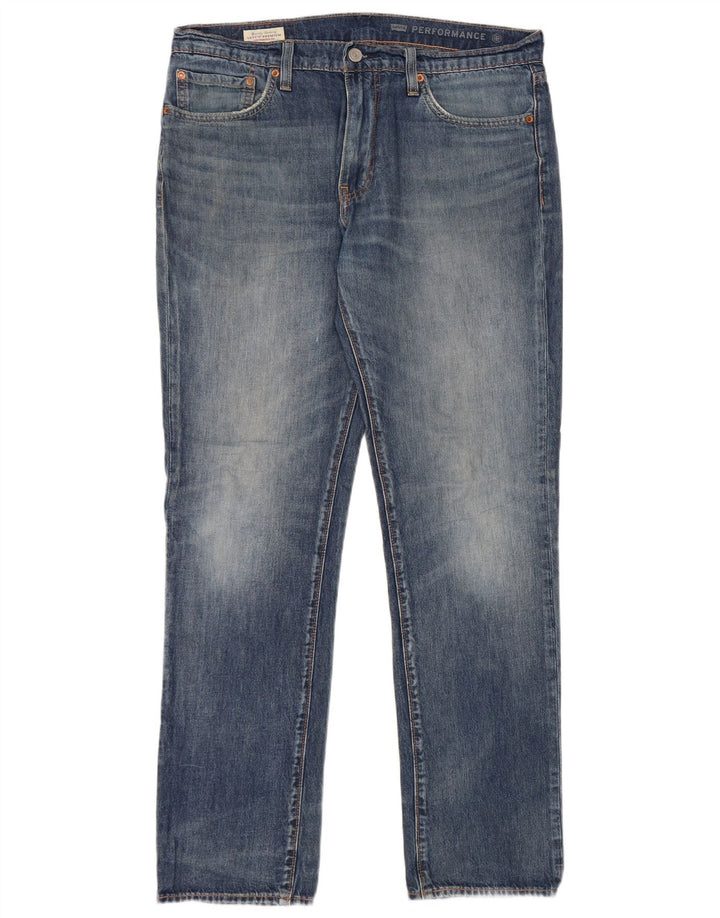 Levi's Herren 511 Slim Jeans W33 L32 Blaue Baumwolle