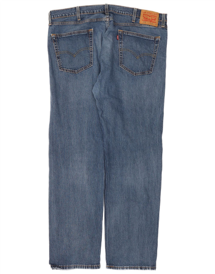 Levi's Herren 505 Straight Jeans W40 L32 Blaue Baumwolle