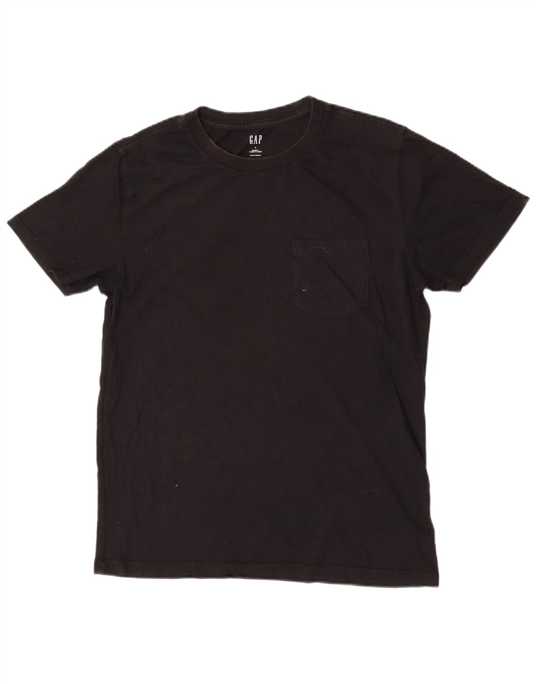 Gap Herren T-Shirt Top Small Schwarz Baumwolle