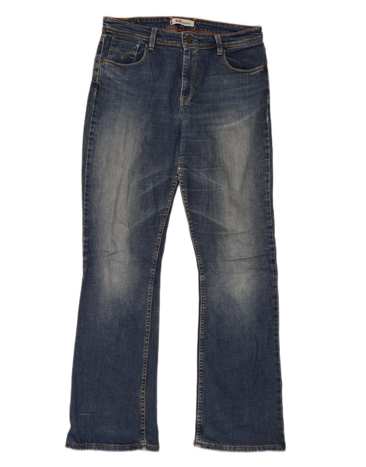 Levi's Damen 629 Bootcut Jeans W32 L32 Blaue Baumwolle