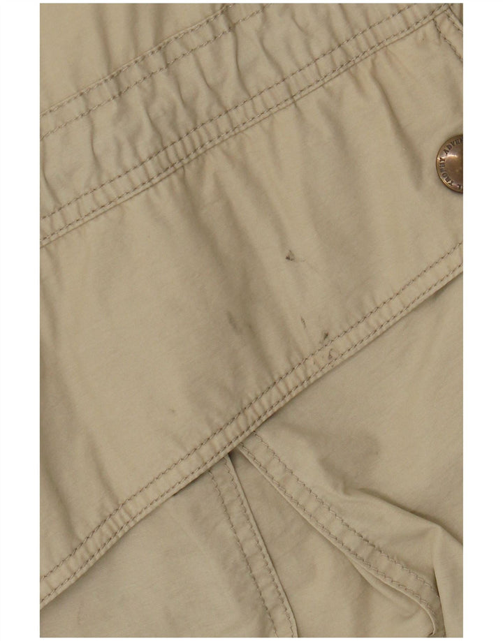 Camel Active Herren-Windjacke mit Kapuze, UK 48 4XL, Beige, Farbblock
