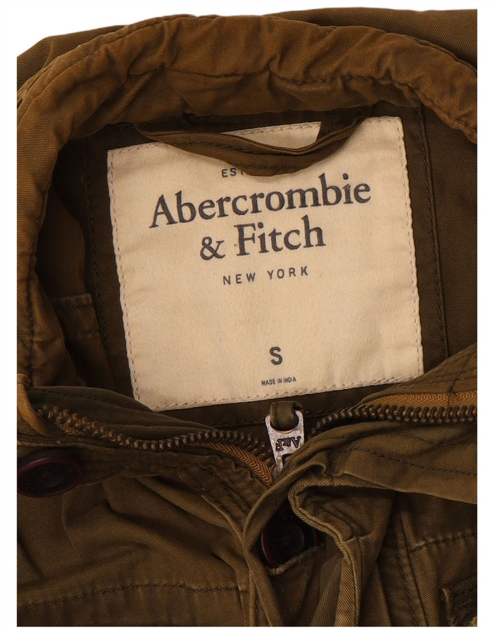 ABERCROMBIE & FITCH Herren Militärjacke UK 36 Small Khaki