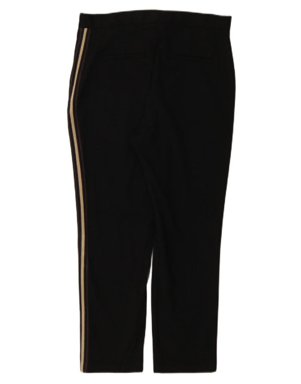 Marks & Spencer Damen Tapered Chinohose UK 14 Large W32 L26 Schwarz