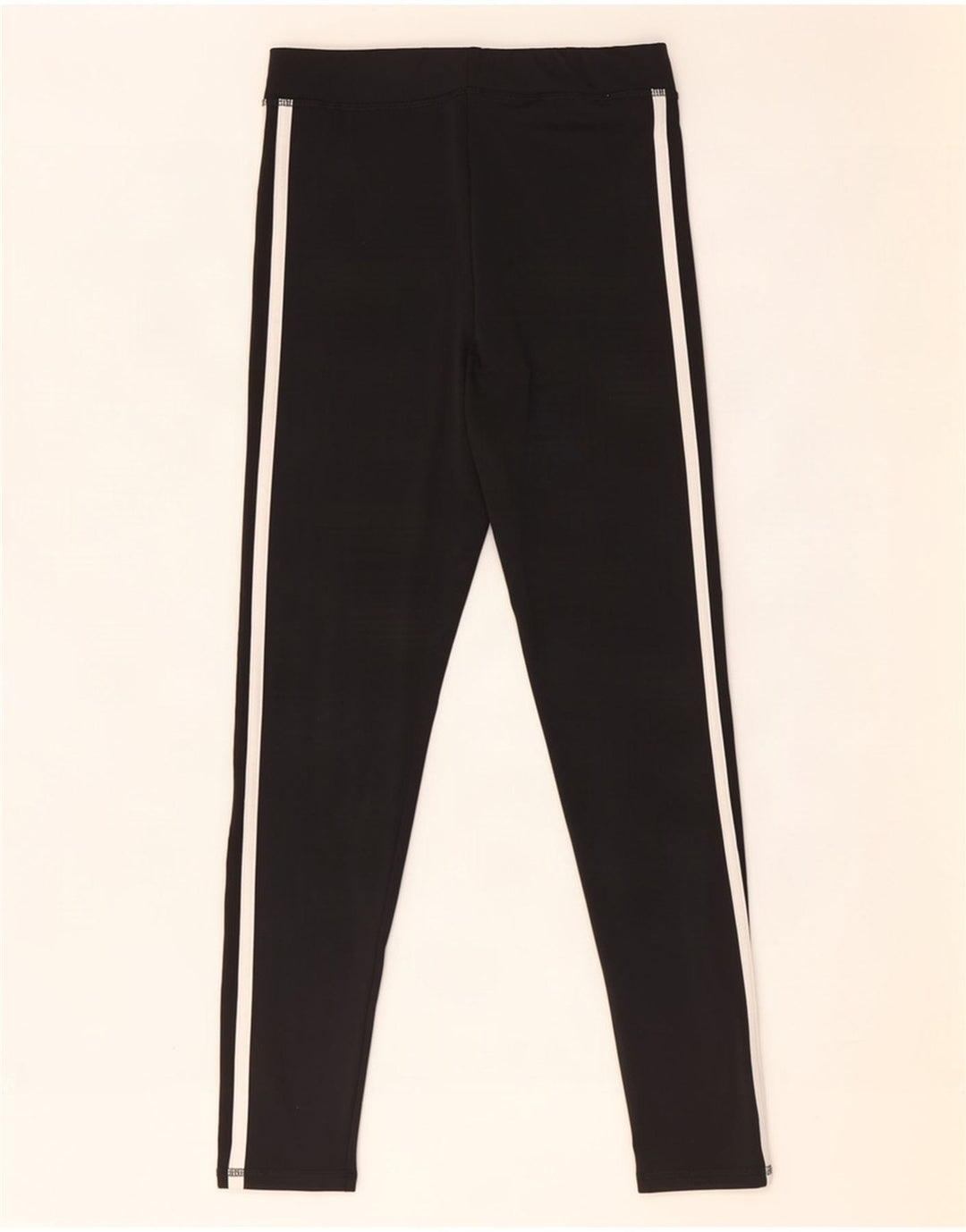 Adidas Mädchen-Leggings, 13–14 Jahre, schwarzes Polyester
