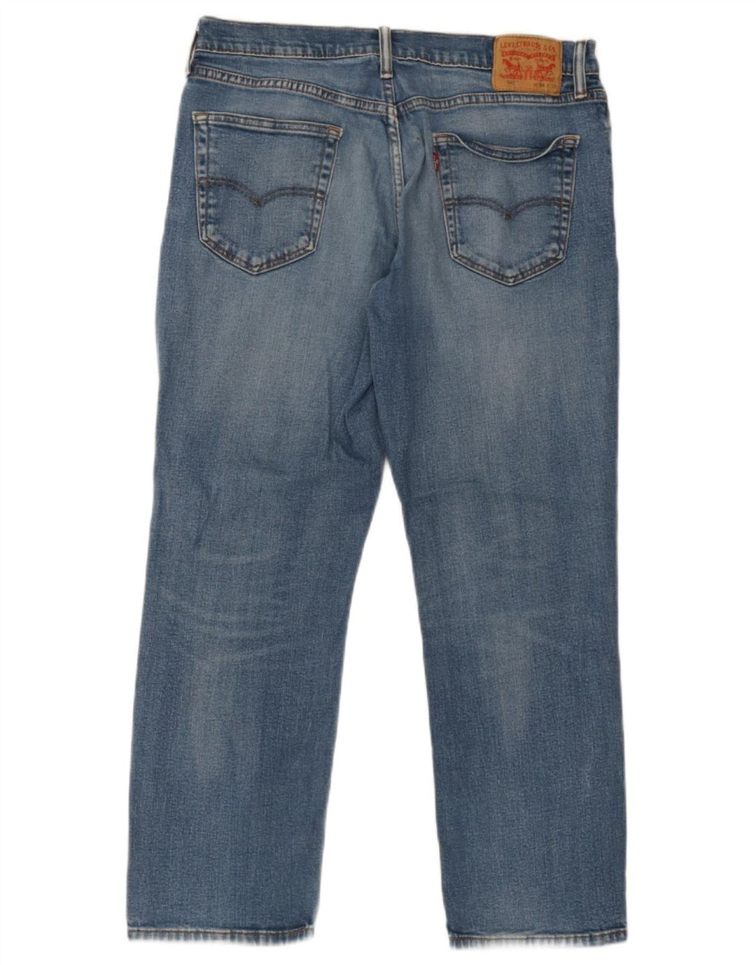 Levi's Herren 541 Straight Jeans W34 L30 Blaue Baumwolle