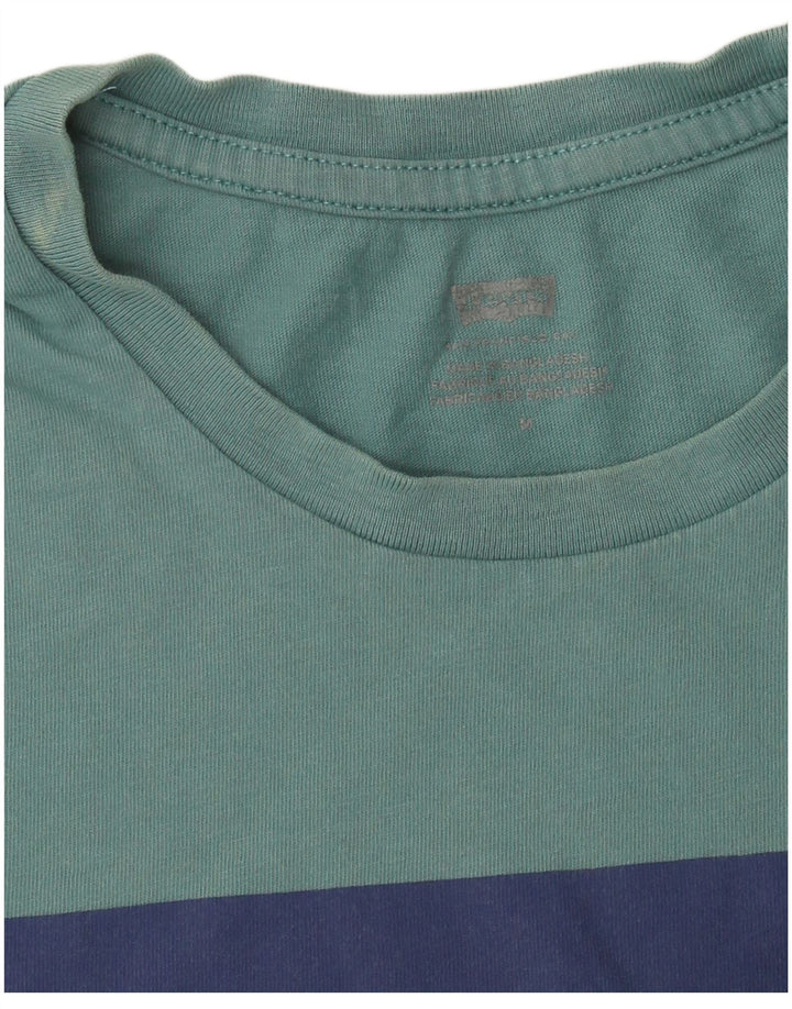 Levi's Herren Grafik-T-Shirt-Oberteil Mittelgrün