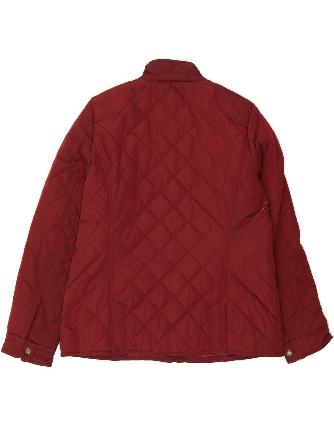 ORVIS Womens Quilted Jacket UK 16 Large Maroon Cotton Vintage Orvis and Second-Hand Orvis from Messina Hembry 