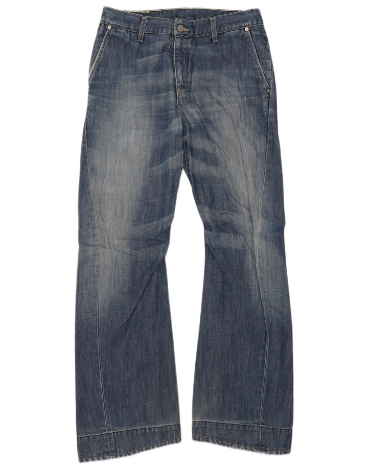 Levi's Herren Engineered Bootcut Jeans W32 L31 Blaue Baumwolle