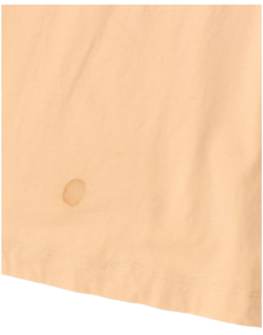 CHAMPION Damen-Grafik-T-Shirt-Oberteil UK 20 2XL Beige Baumwolle