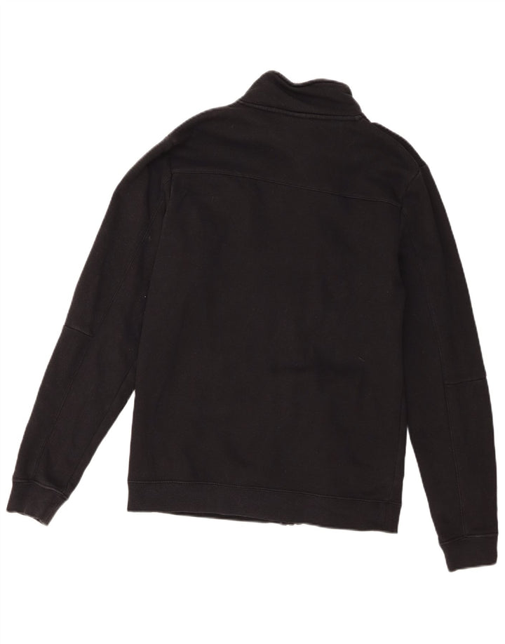 Nike Herren-Trainingsanzugoberteil, XS, schwarze Baumwolle